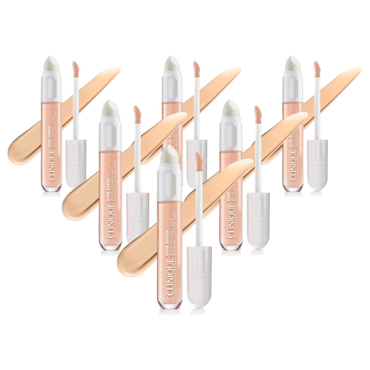 Clinique Even Better All-Over Concealer + Eraser CN28 Ivoor - 6 stuks