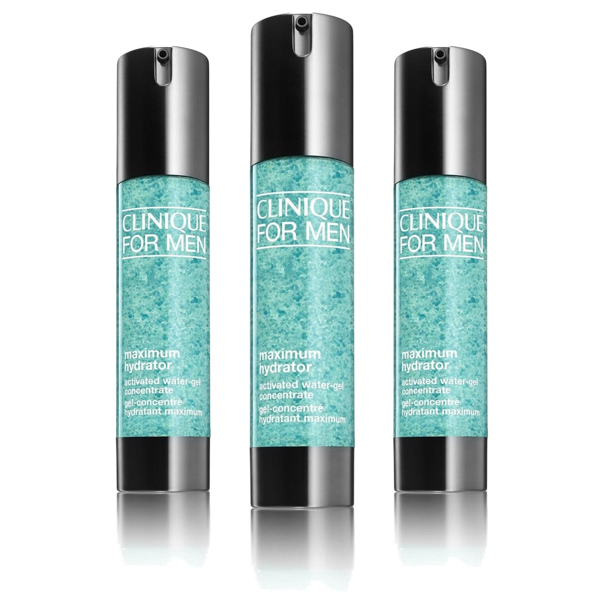 Clinique For Men Maximum Hydrator Water-Gel 48 ml - 3 stuks