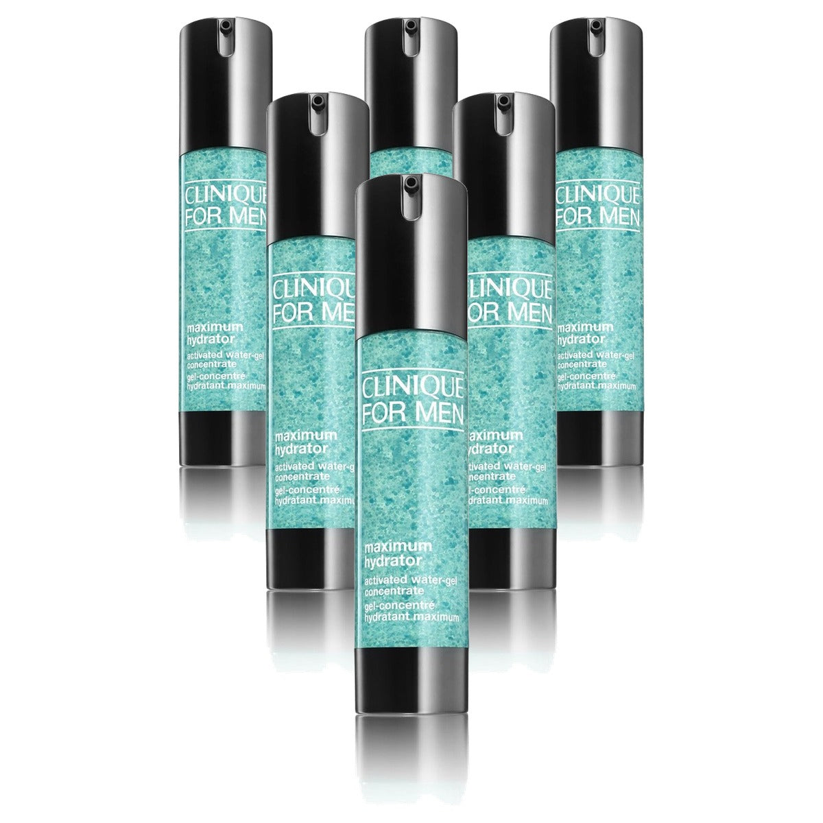 Clinique For Men Maximum Hydrator Water-Gel 48 ml - 6 stuks