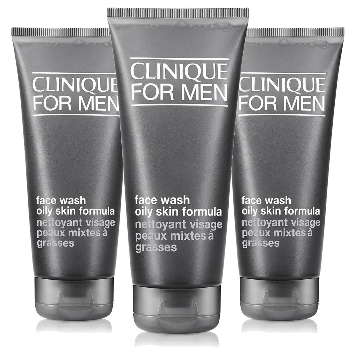 Clinique For Men™ Oil Control Face Wash Cleanser 200 ml - 3 stuks