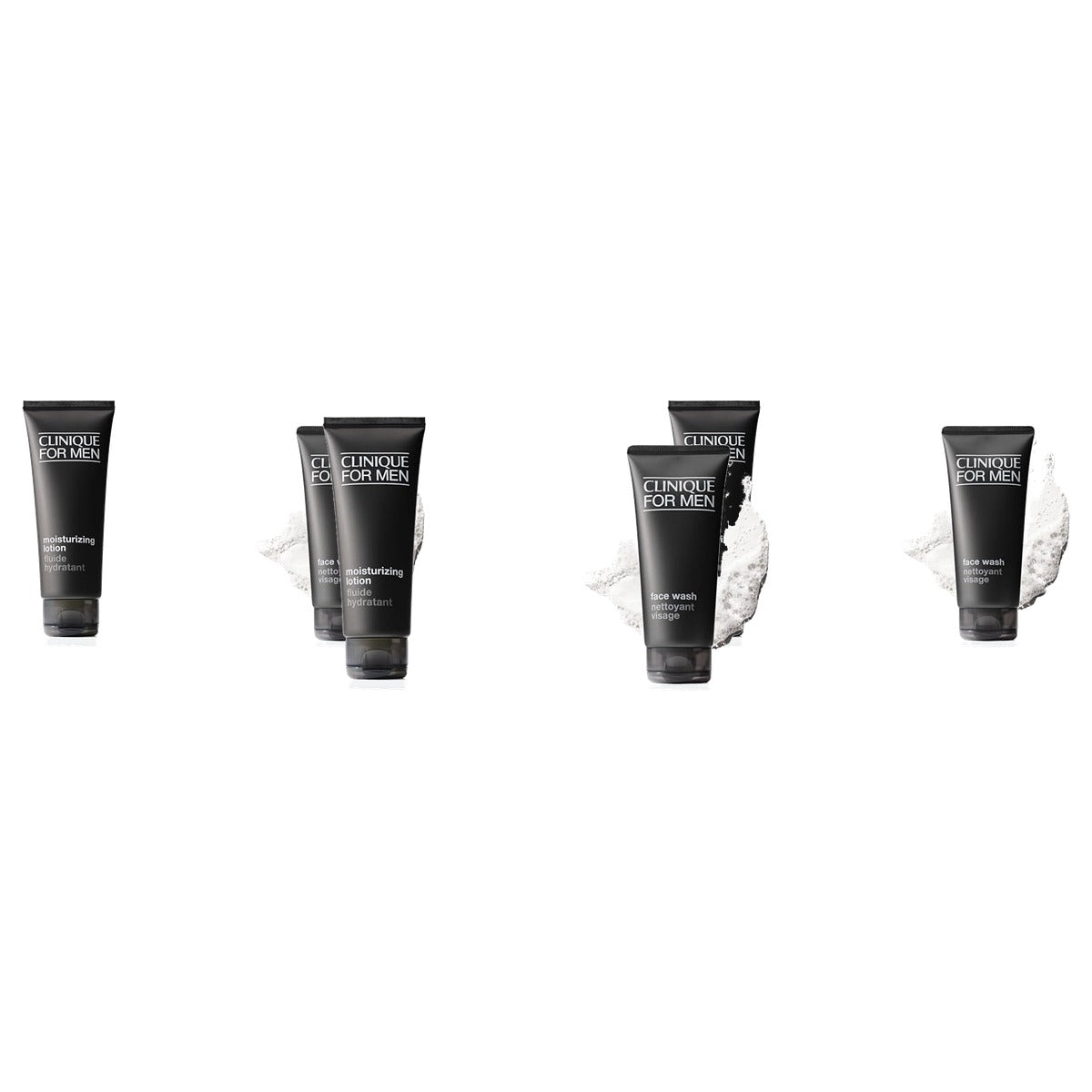 Huishoudvoordeel Clinique For Men™ Set Lotion 100ml + Face Wash 200ml - 3 stuks