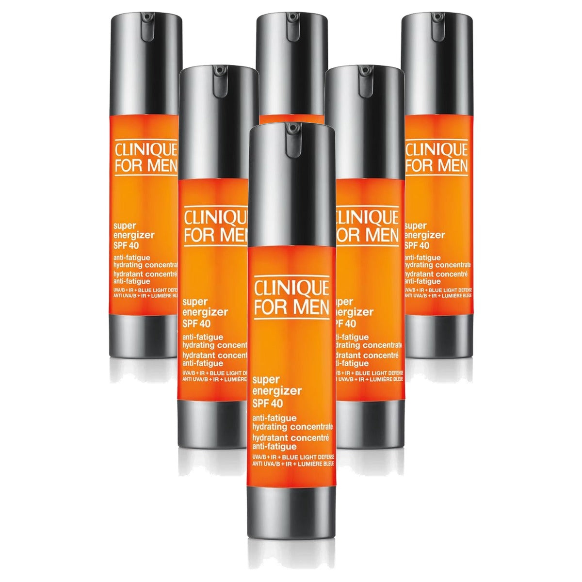 Huishoudvoordeel Clinique For Men Super Energizer SPF 40 48 ml - 6 stuks