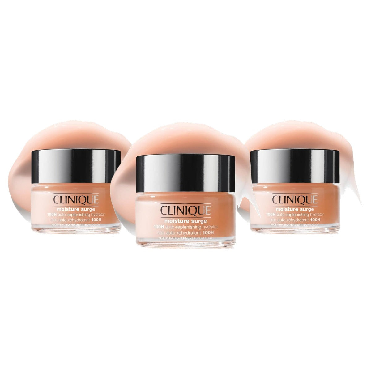 Huishoudvoordeel Clinique Moisture Surge 100H Auto-Replenishing Hydrator 3 stuks