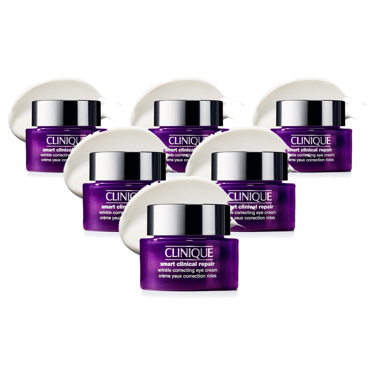 Huishoudvoordeel Clinique Smart Clinical Repair Eye Cream - 6 stuks