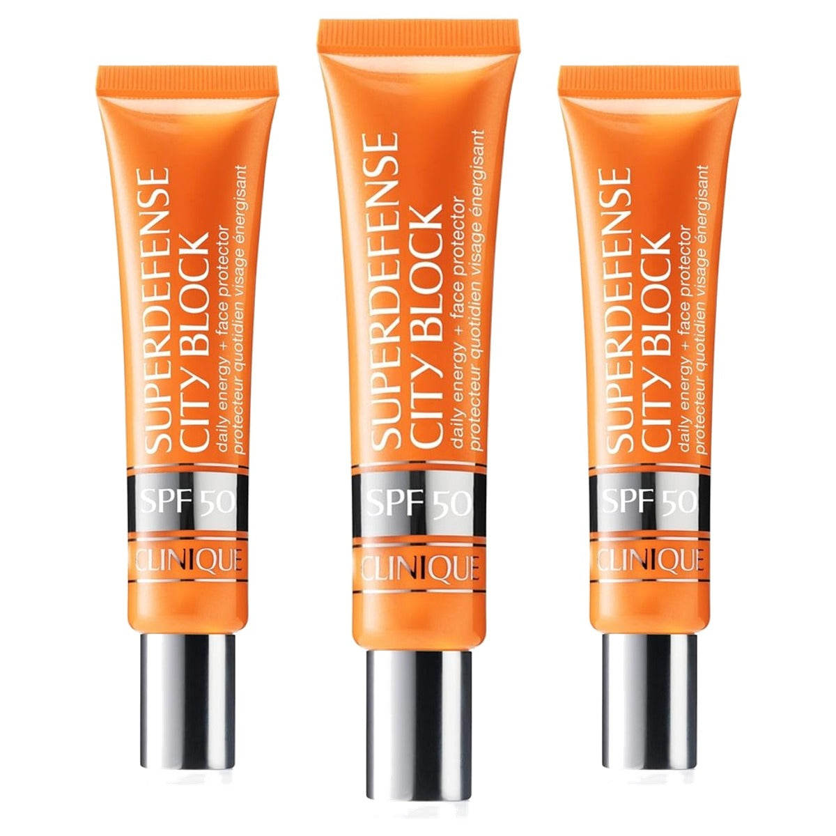 Clinique Superdefense City Block SPF 50 40 ml - 3 stuks