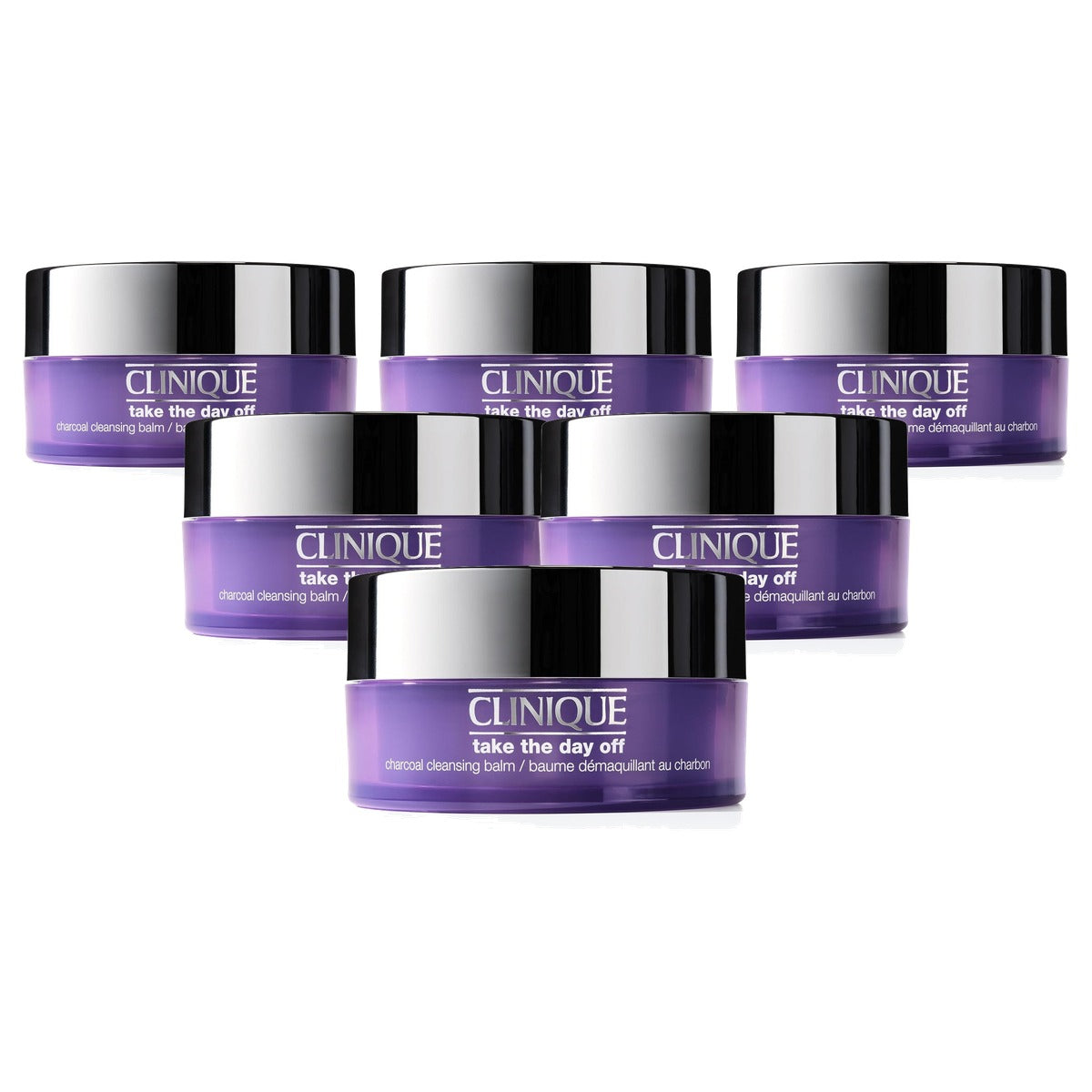 Huishoudvoordeel Take The Day Off Houtskool Reinigingsbalsem 125 ml - 6 stuks