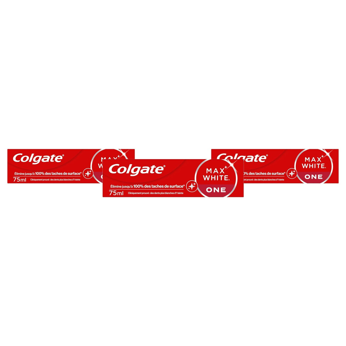 Colgate Max White One Tandpasta 3 x 75 ml - Voordeelverpakking