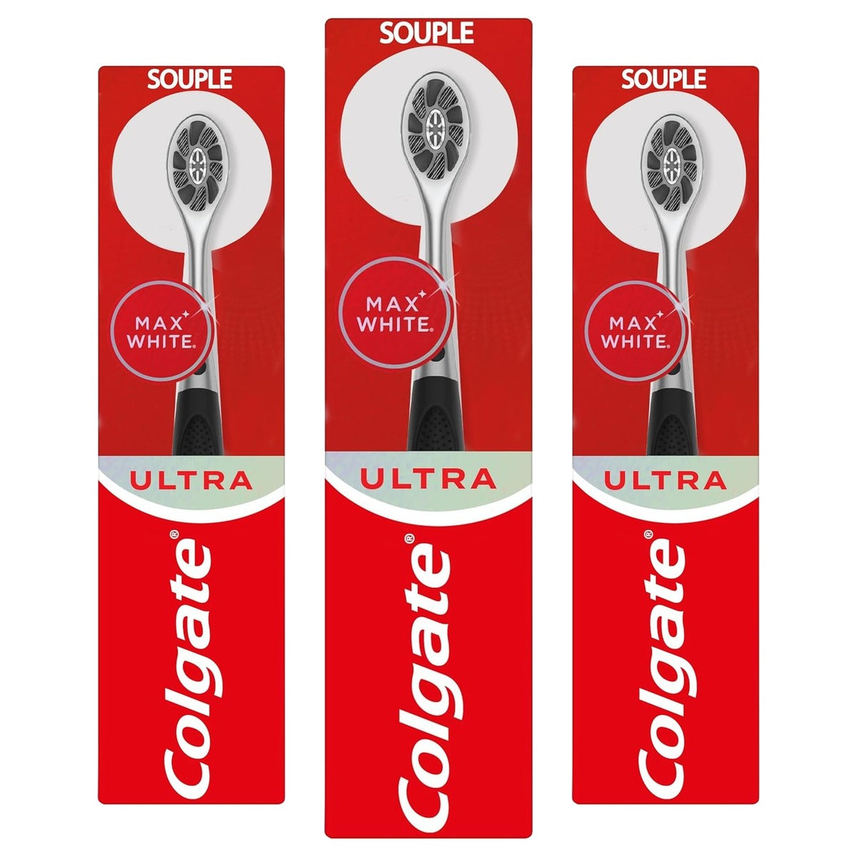 Colgate Max White Ultra handtandenborstel - 3-pack