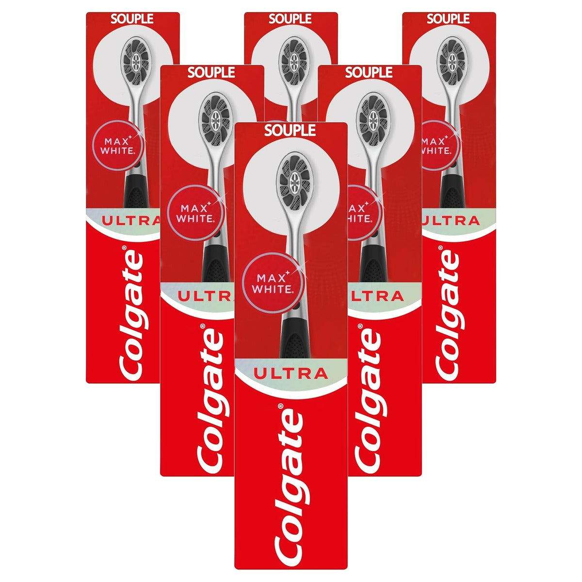 Colgate Max White Ultra handtandenborstel - 6-pack