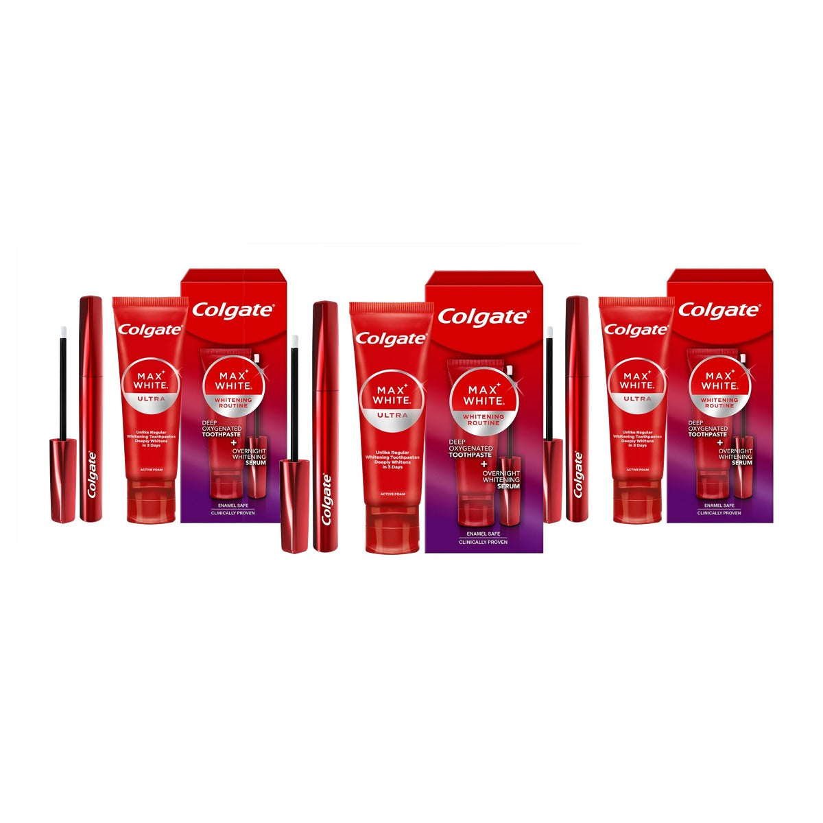 Colgate Tandbleekset 2,5 ml + 3 x 75 ml - Voordeelverpakking