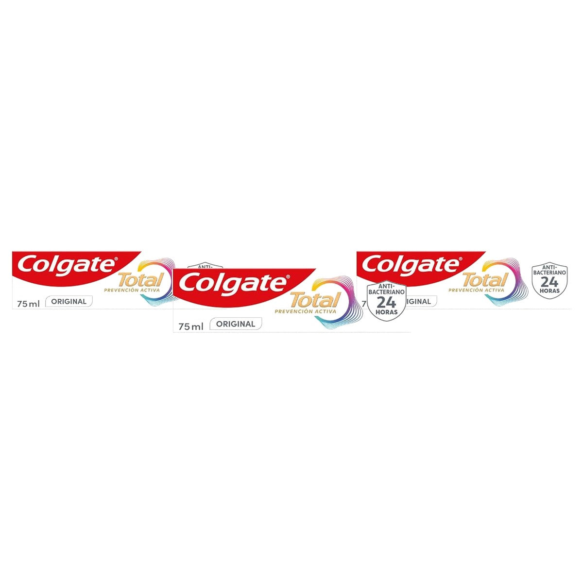Colgate Total Actieve tandpasta 3 x 75 ml - Voordeelverpakking