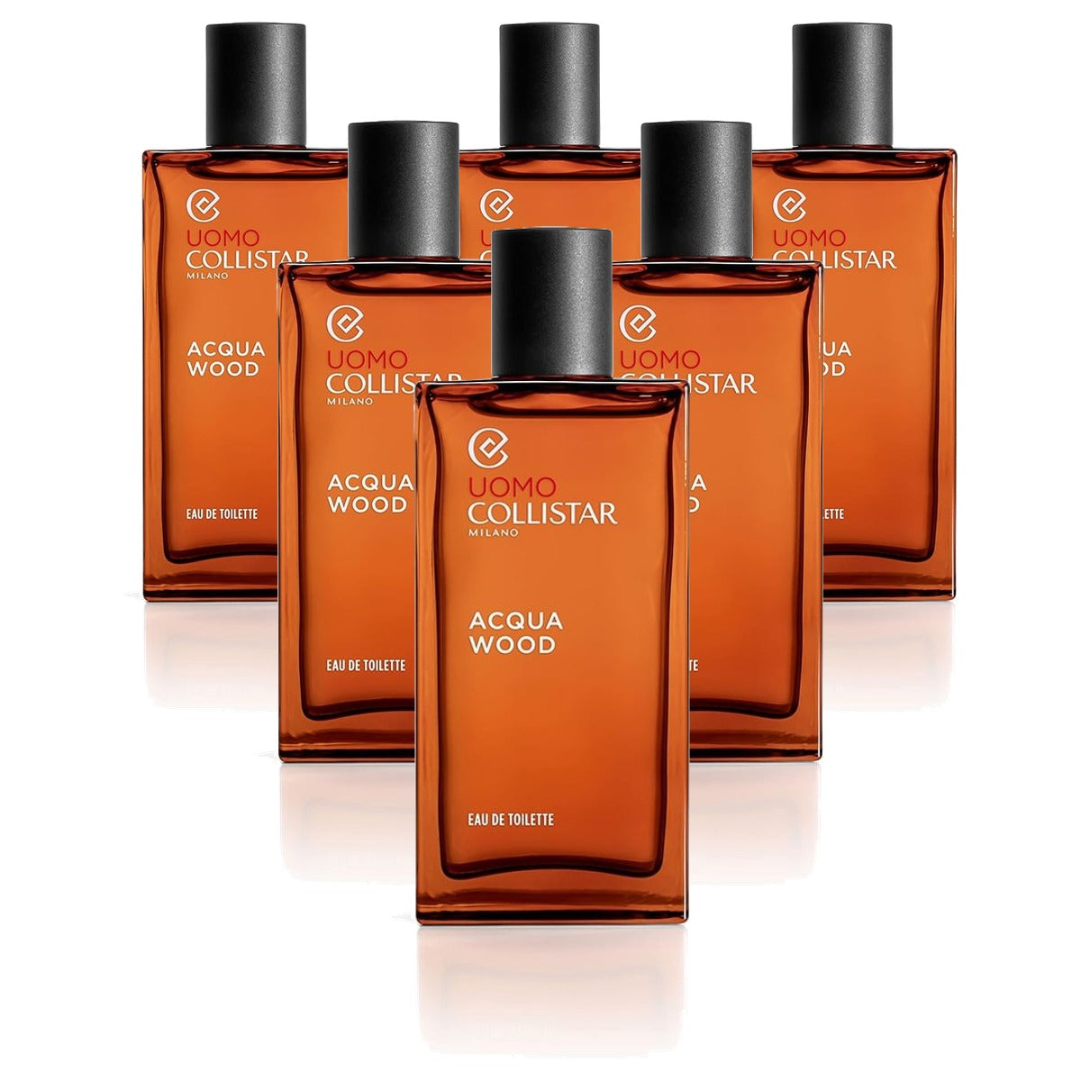Collistar Acqua Wood Eau de Toilette 100 ml - 6-pack