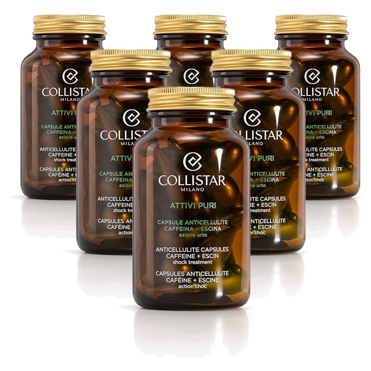 Collistar Anti-cellulitis Capsules met Cafeïne en Escin 14 stuks - 6-pack