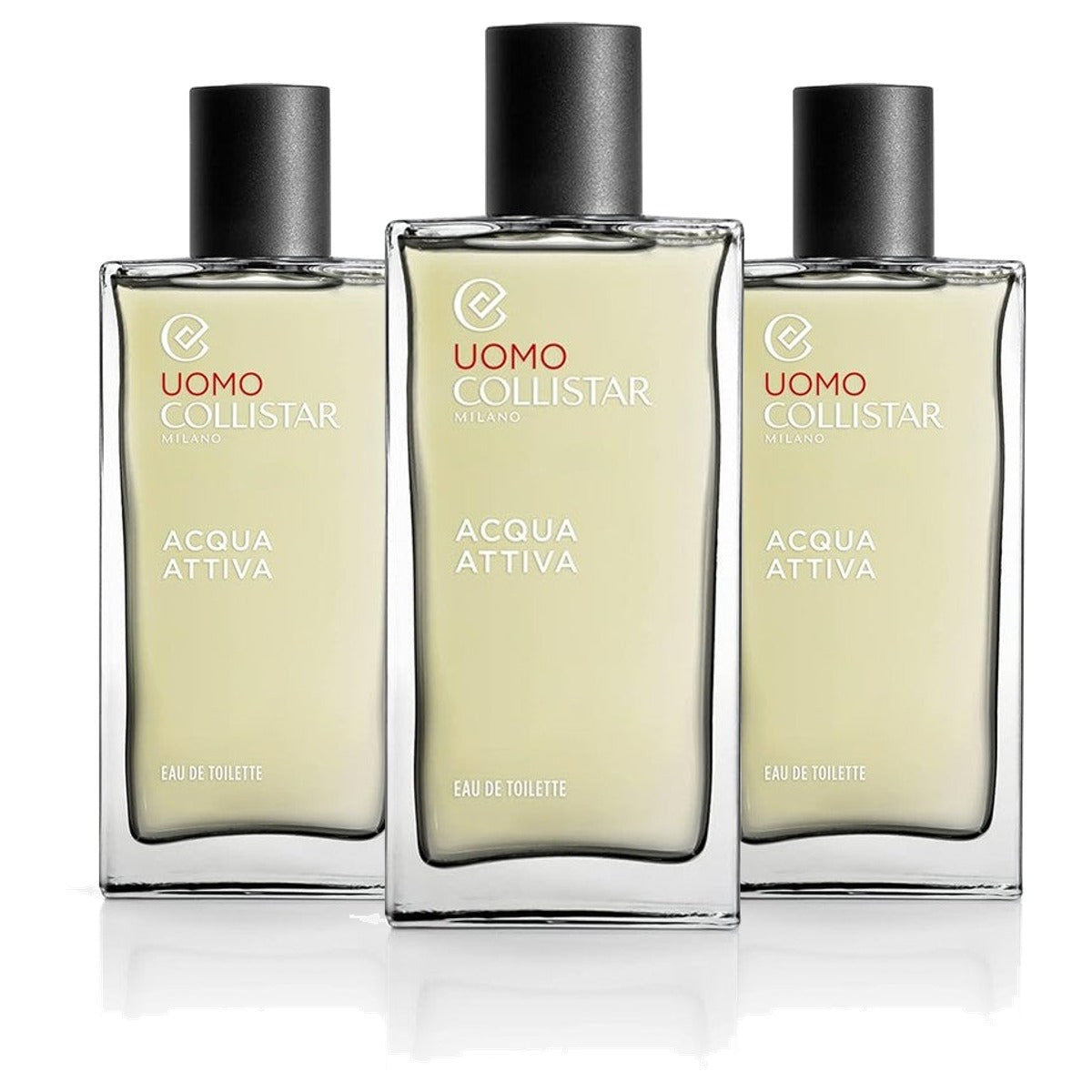 Collistar Energizing Acqua Attiva Eau de Toilette 100 ml - 3-pack