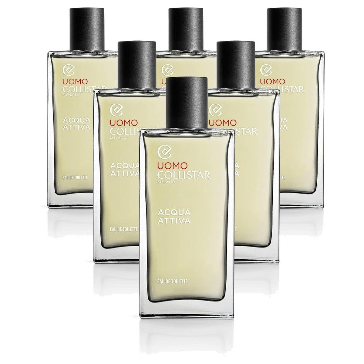 Collistar Energizing Acqua Attiva Eau de Toilette 100 ml - 6-pack