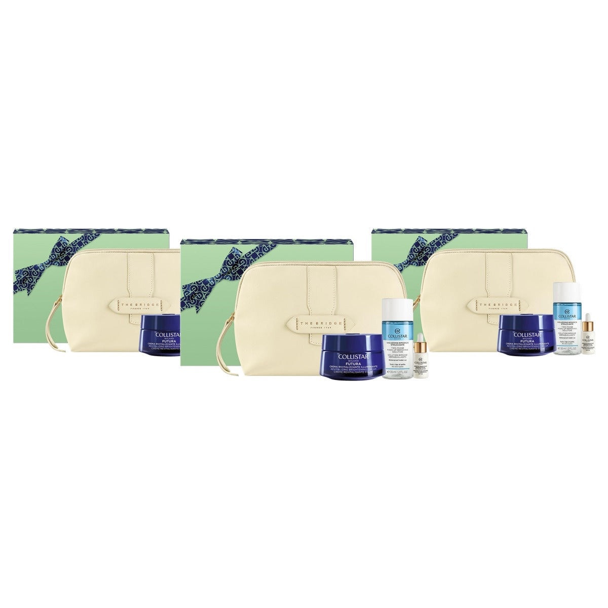 Collistar Futura Cadeauset met Crème, Make-up Remover en SPF50 - 3-pack