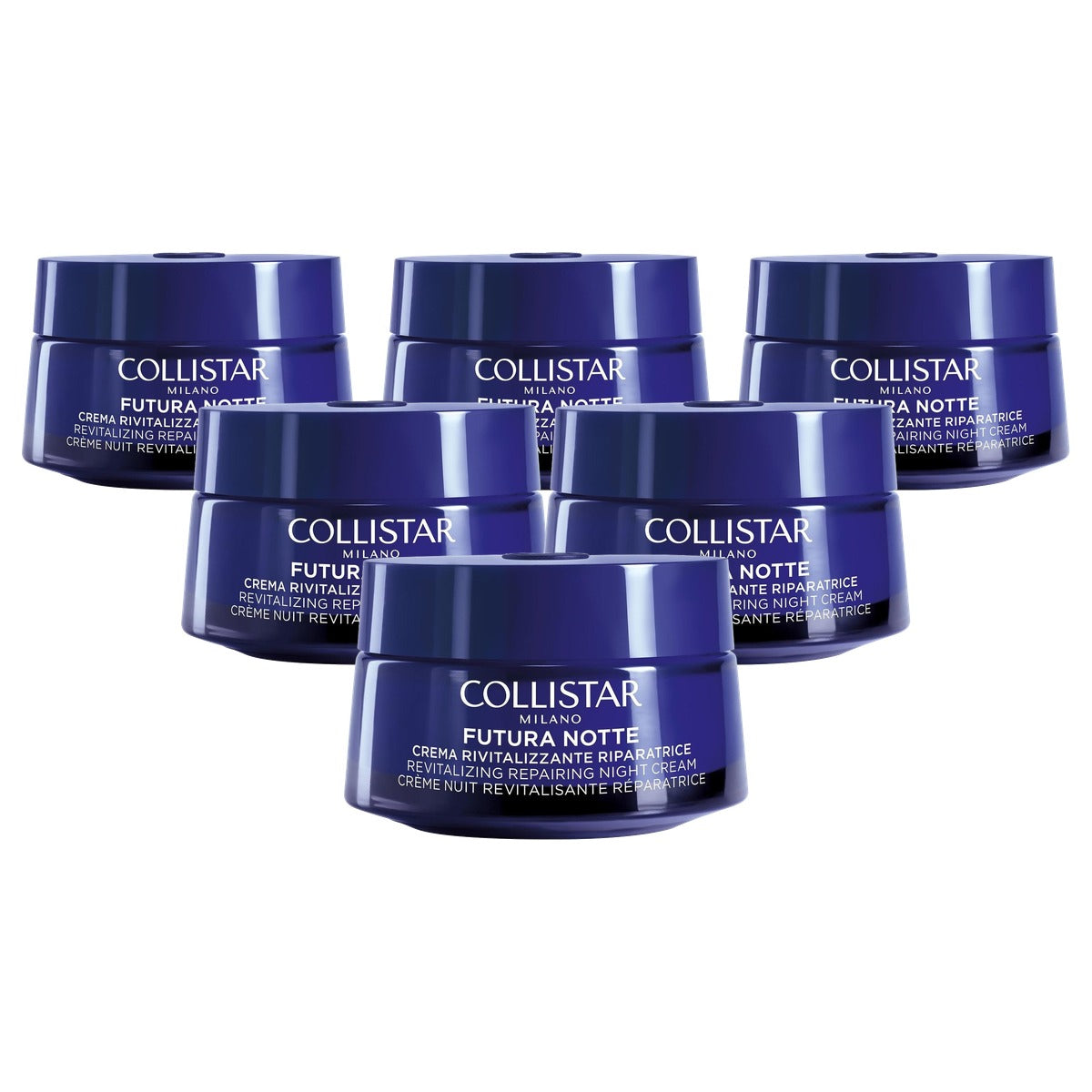 Collistar Futura Revitaliserende Anti-Aging Nachtcrème 50 ml - 6-pack