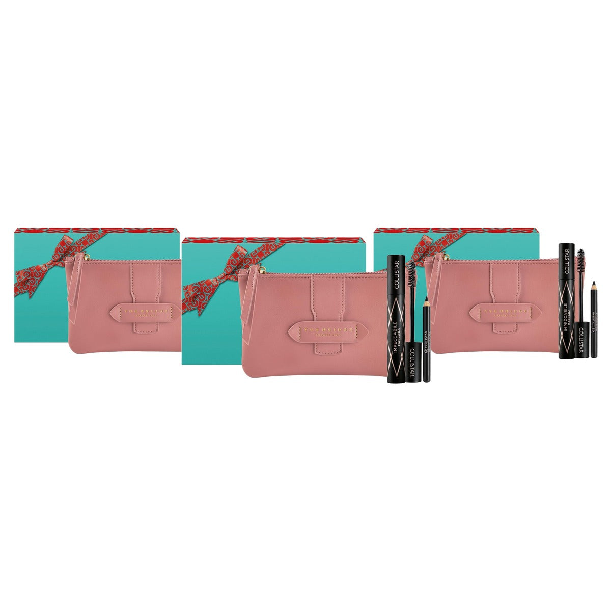 Collistar Impeccabile Mascara-cadeauset met Oogstift en Pochette - 3-pack