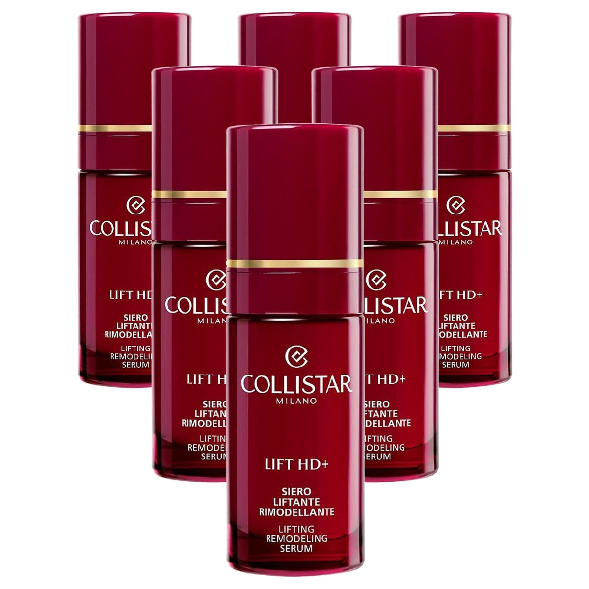 Collistar Lift HD+ Liftend Serum voor Gezicht en Hals 30 ml - 6-pack