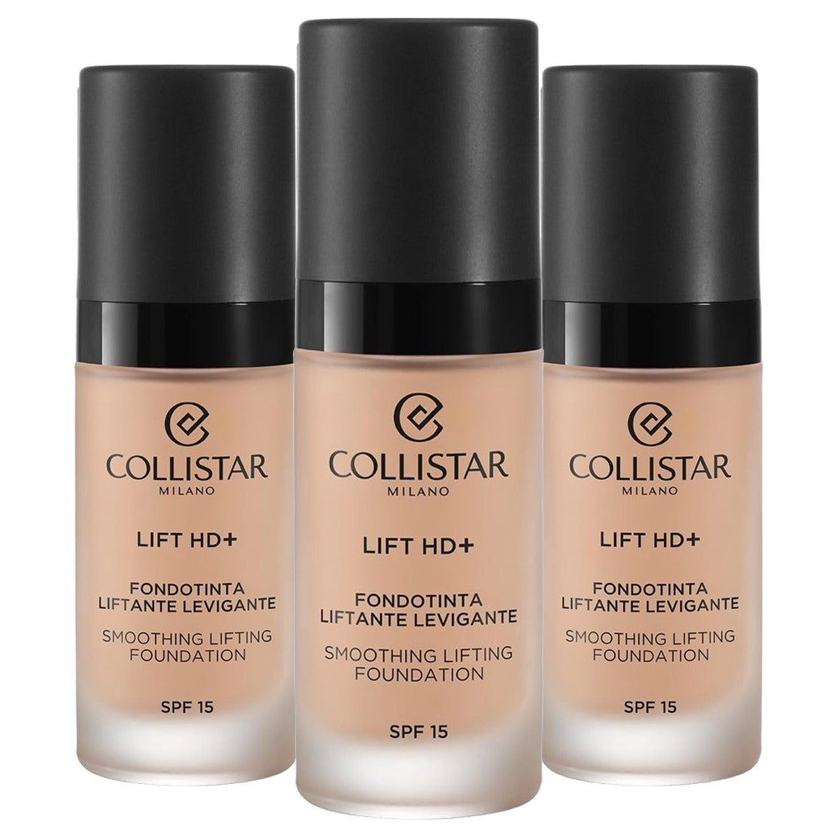 Collistar Lift HD+ Lifting Foundation SPF15 nr. 3N 30 ml - 3-pack