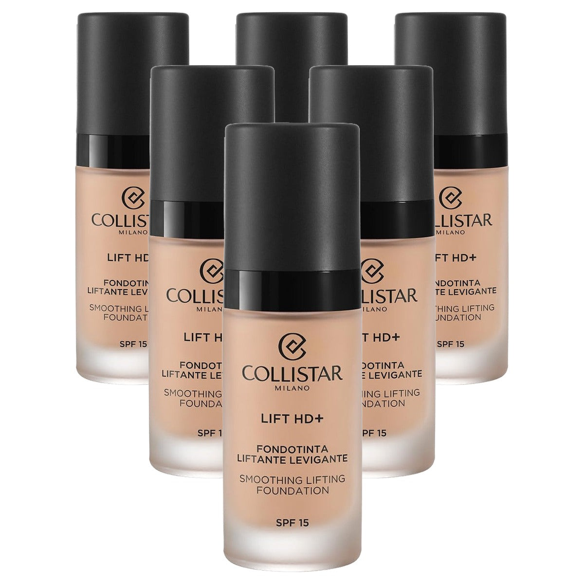 Collistar Lift HD+ Lifting Foundation SPF15 nr. 3N 30 ml - 6-pack