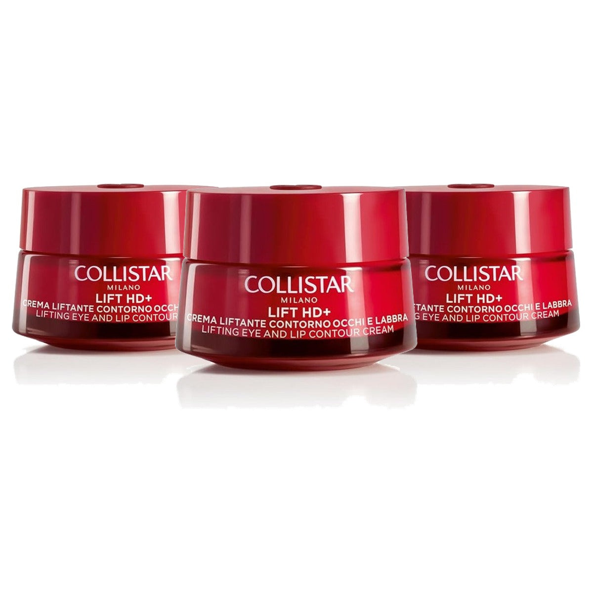 Collistar Lift HD+ Lifting Oog- en Lipcontourcrème 15 ml - 3-pack