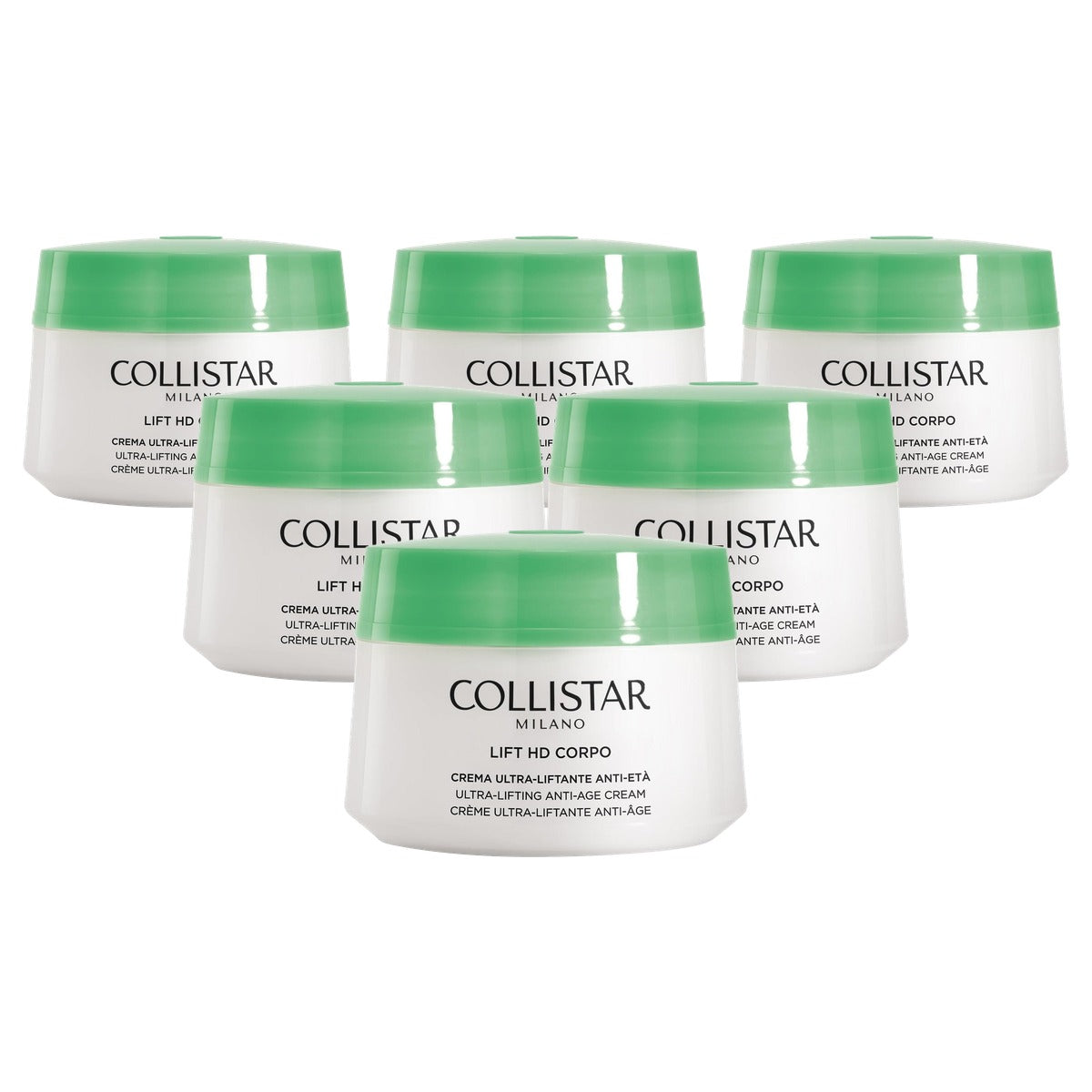 Collistar Lifting Verstevigende Anti-Aging Lichaamscrème 400 ml Pot - 6-pack