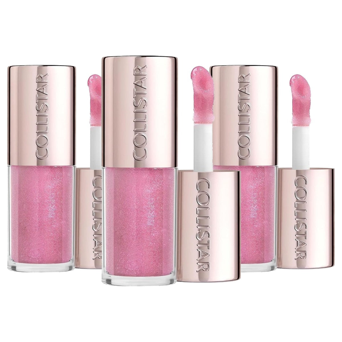 Collistar Puro Lip Gloss Plump nr. 403 Ultimo Tram Shimmer 4,5 ml - 3-pack
