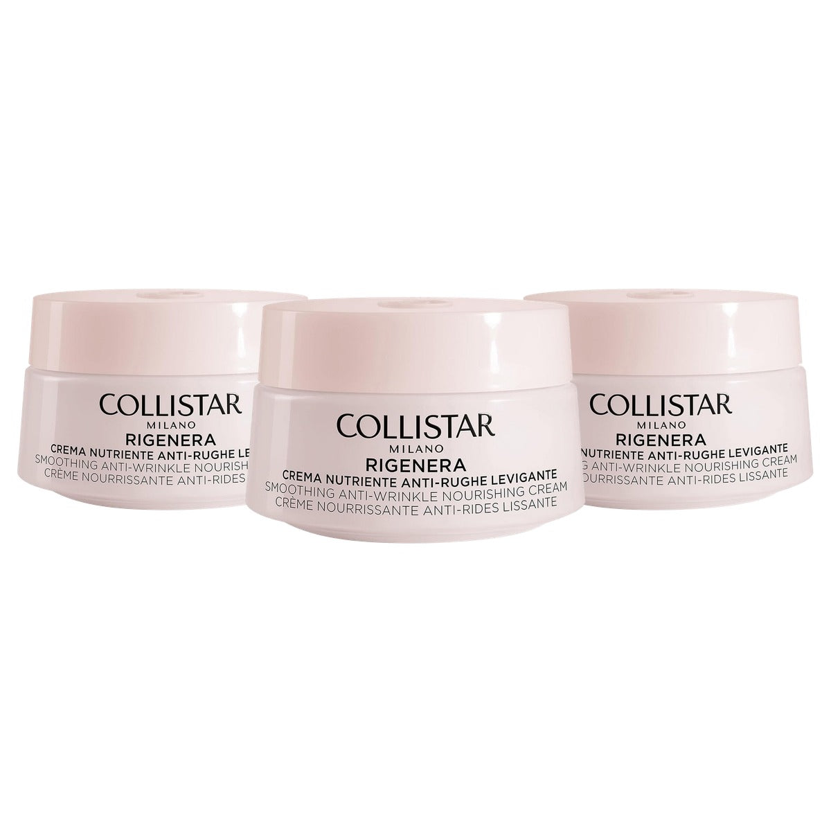 Collistar Rigenera Voedende Anti-Rimpel Gezichtscrème 50 ml - 3-pack