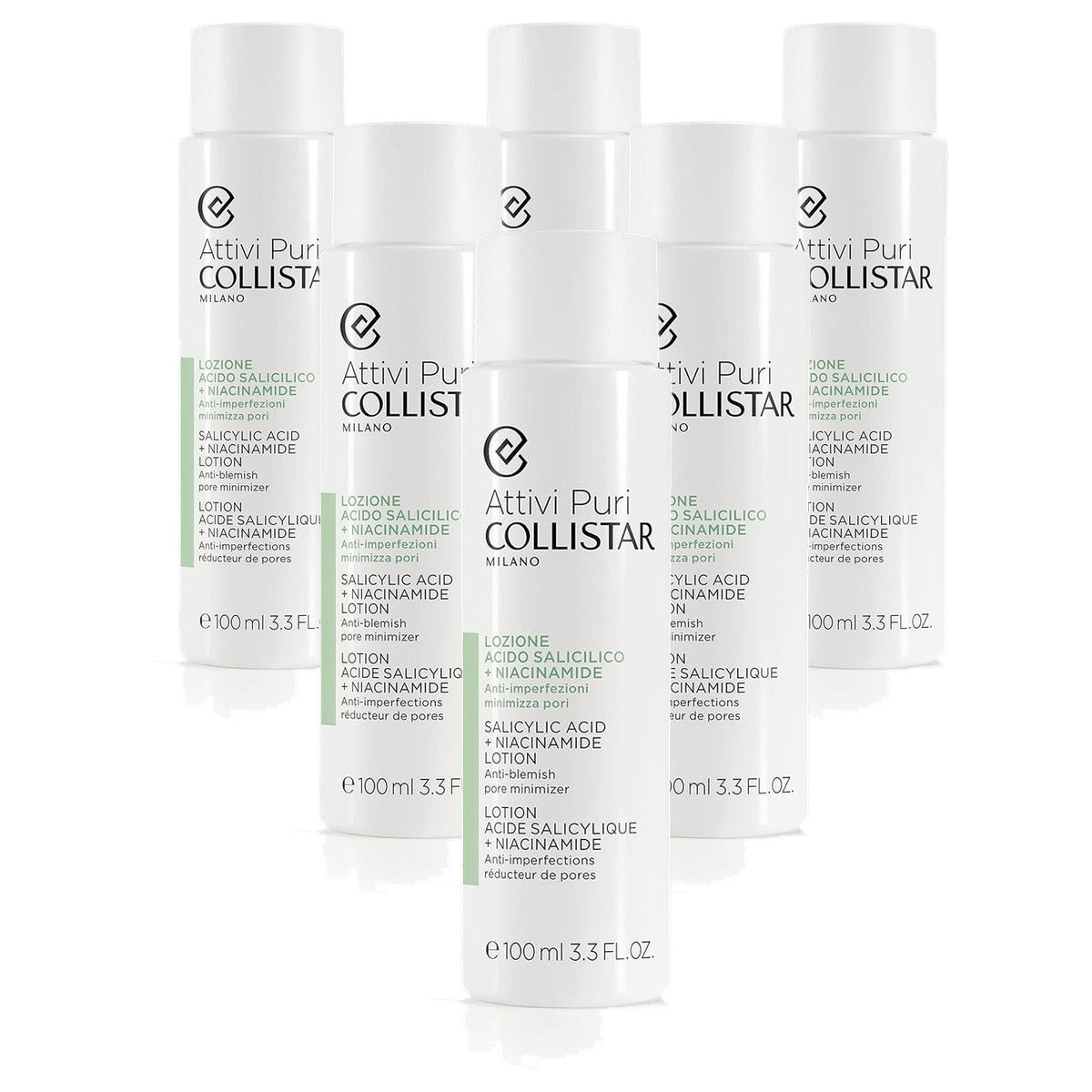 Collistar Salicylzuur Lotion met Niacinamide 100 ml - 6-pack