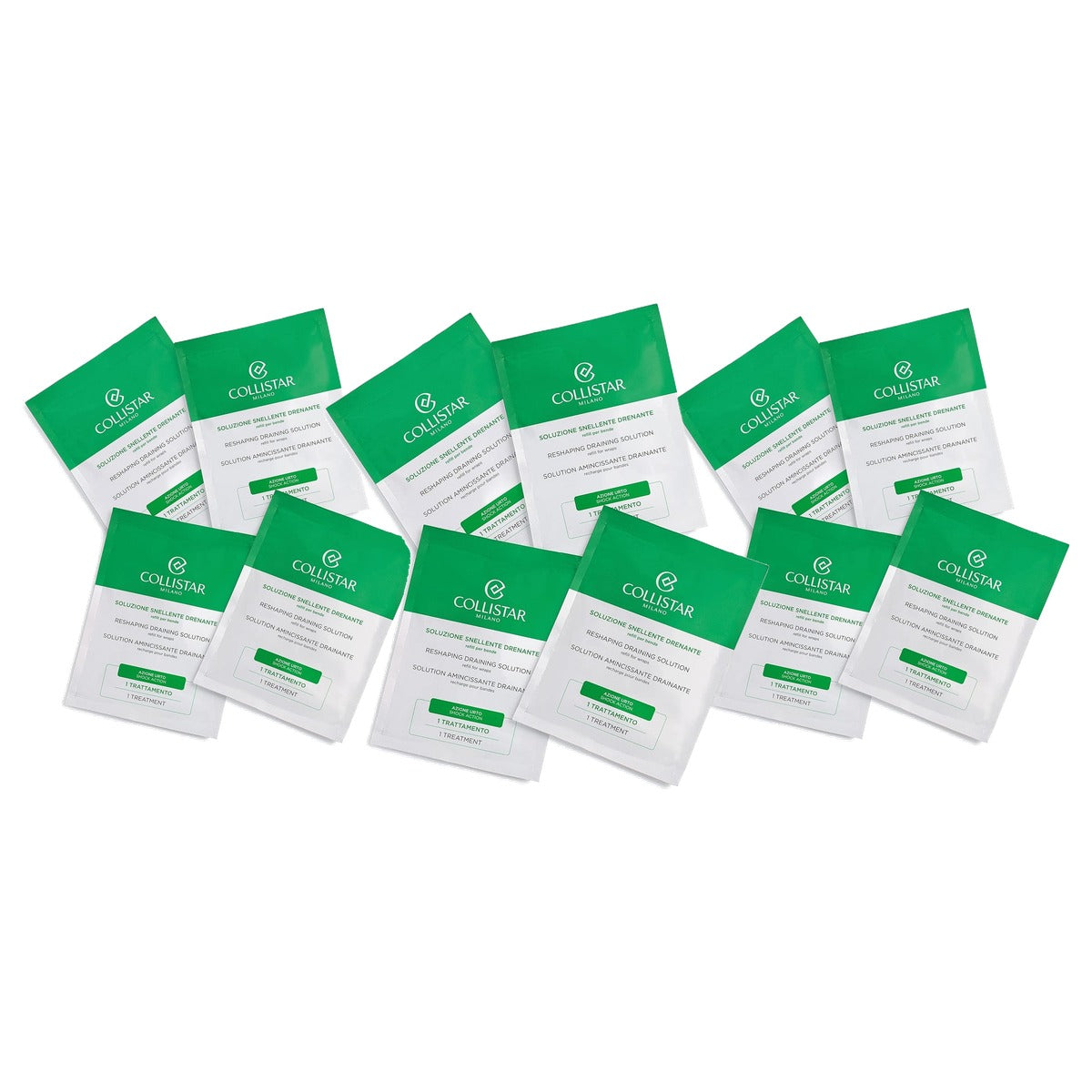 Collistar Soluzione Snellente Drenante Navulling 4 Trattamenti 4 stuks - 3-pack