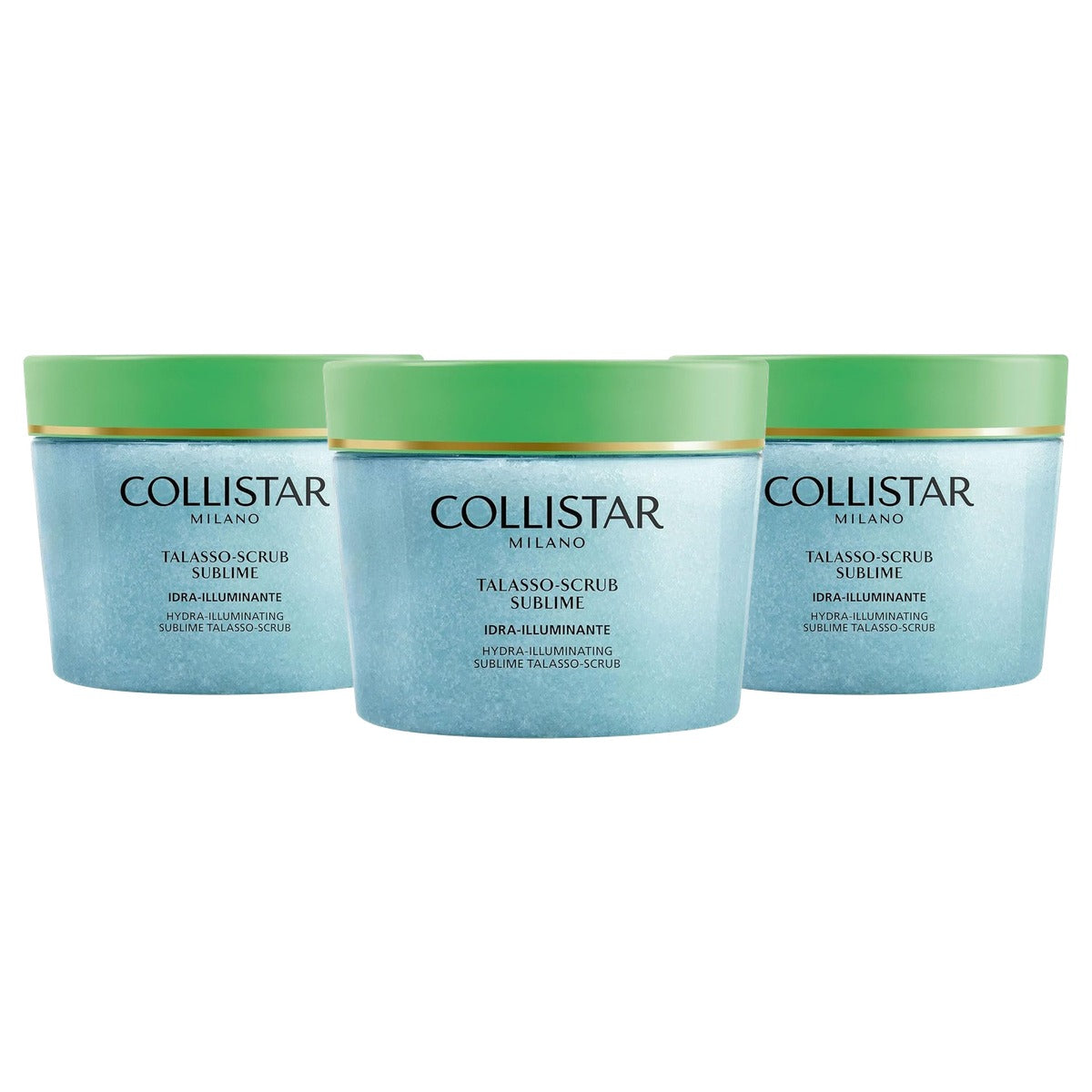 Collistar Talasso-Scrub voor het Lichaam Hydra-Illuminante 600 g - 3-pack