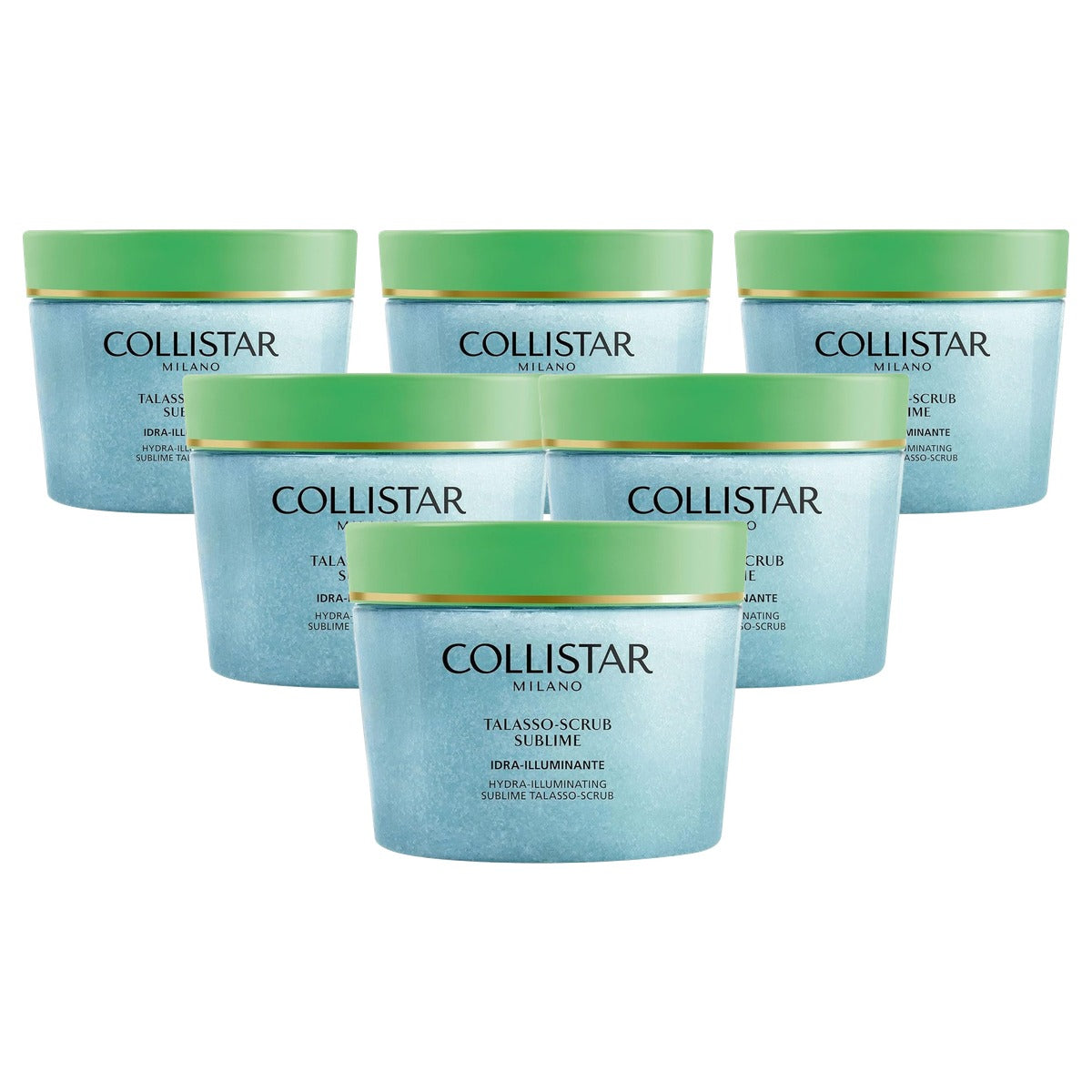 Collistar Talasso-Scrub voor het Lichaam Hydra-Illuminante 600 g - 6-pack