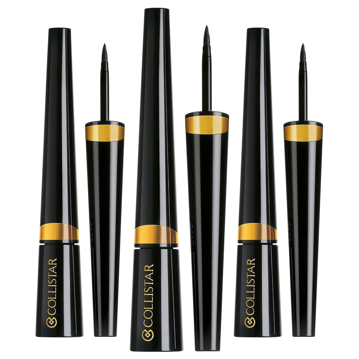 Collistar Technische Zwarte Eyeliner 2,5 ml - 3-pack