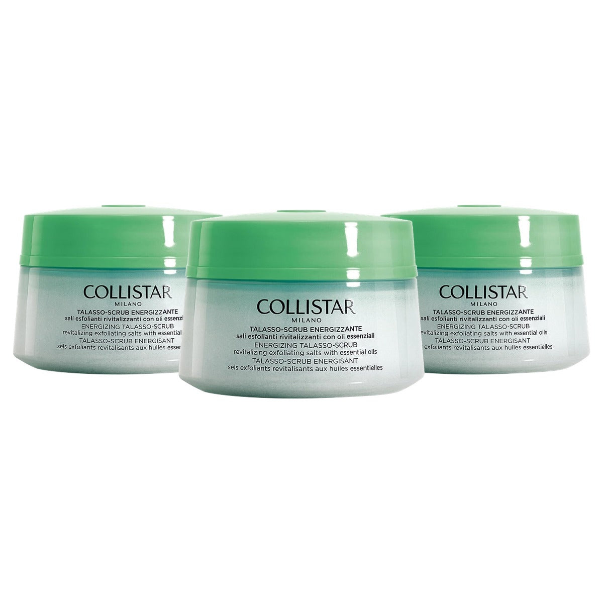 Collistar Verkwikkende Thalassopeeling met Zeezouten en Oliën 300 g - 3-pack