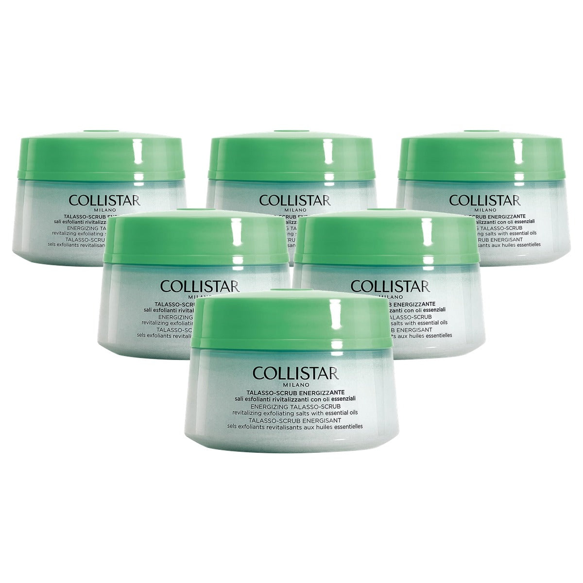Collistar Verkwikkende Thalassopeeling met Zeezouten en Oliën 300 g - 6-pack