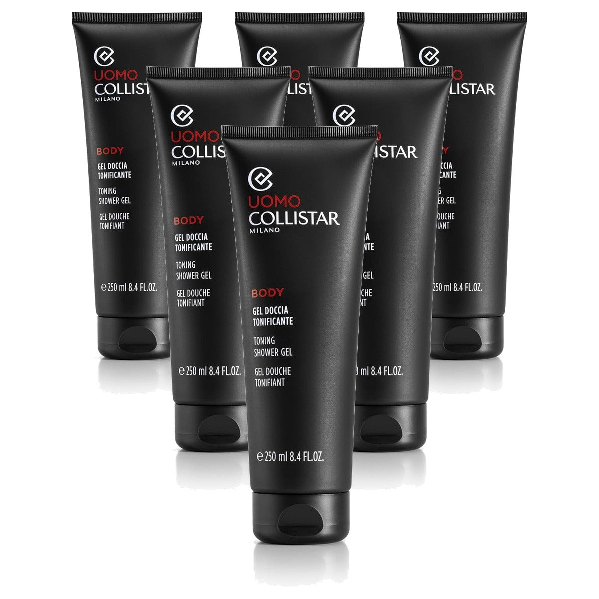 Collistar Toniserende Douchegel 250 ml - 6-pack