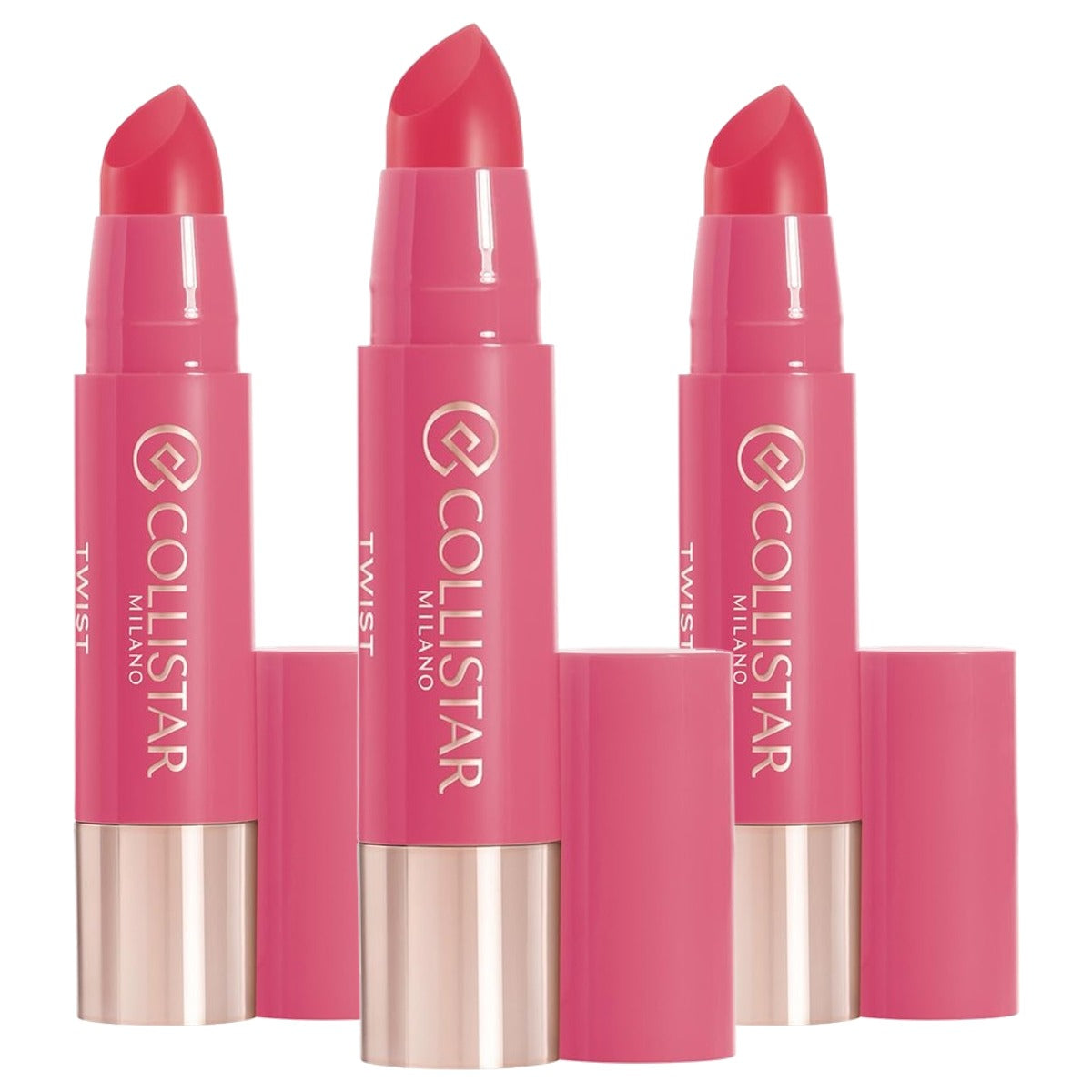 Collistar Twist Balmy Gloss Vochtinbrengende Lipgloss nr. 212 Marshmallow 2,8 g - 3-pack
