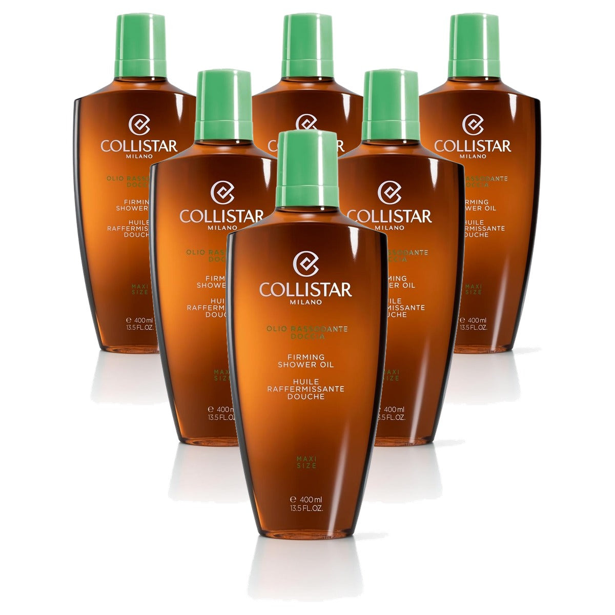 Collistar Verstevigende Doucheolie voor Gevoelige en Droge Huid 400 ml - 6-pack
