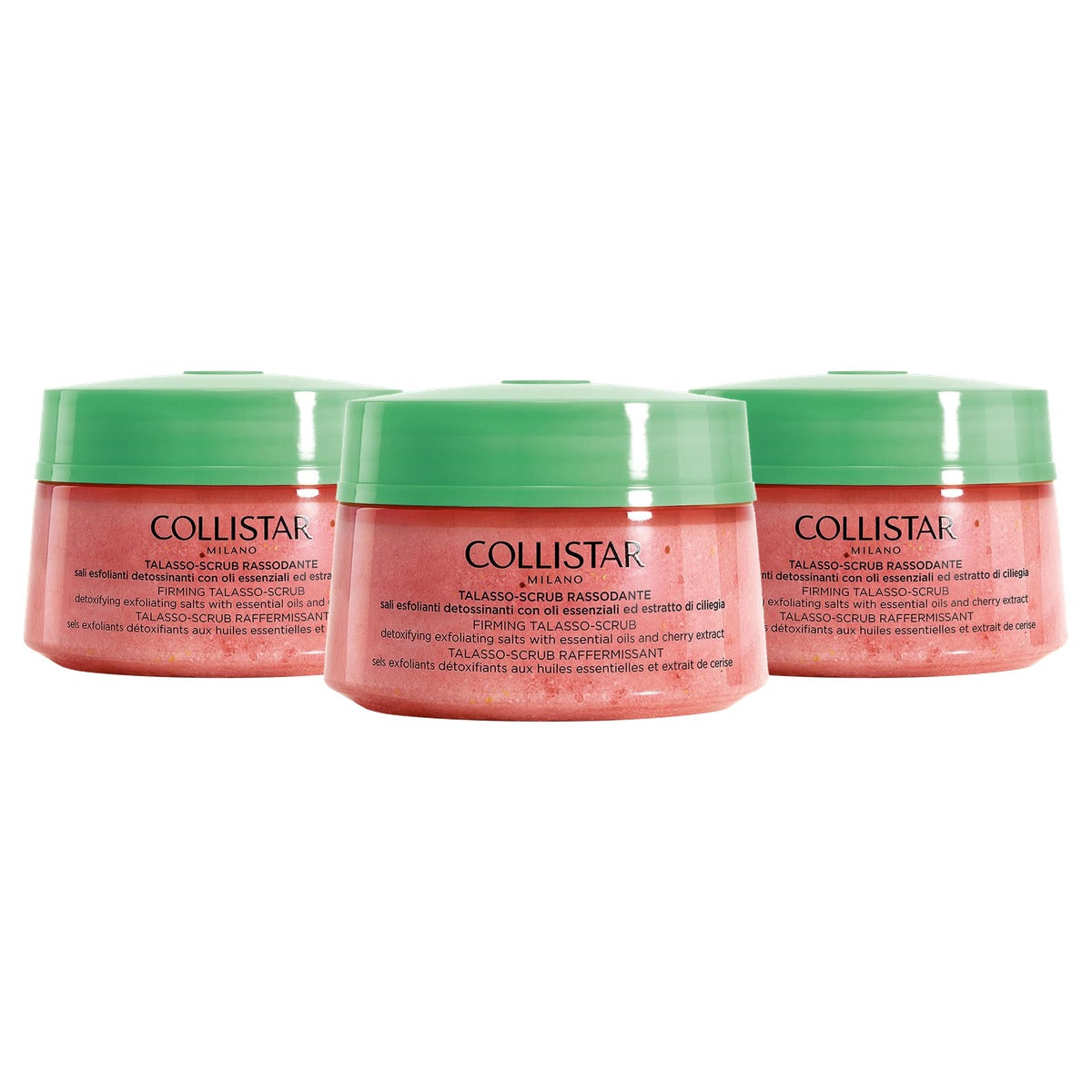 Collistar Verstevigende Thalasso-Peeling met Rood Zout uit Hawaï 300 g - 3-pack