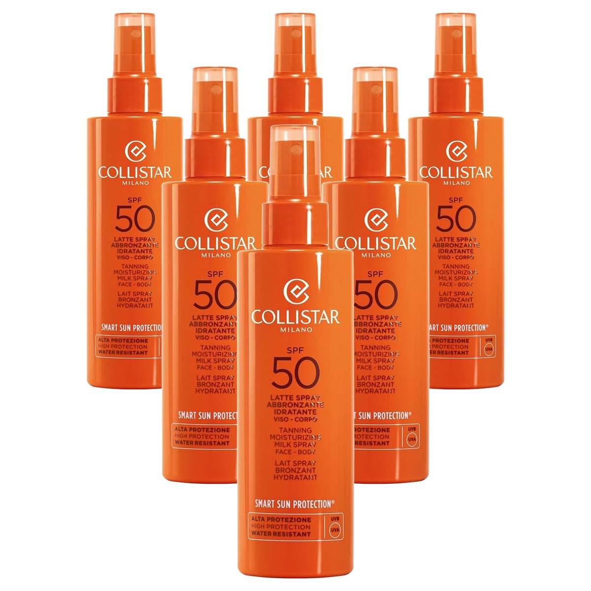 Collistar Vochtinbrengende Bruiningsspray SPF 50 200 ml - 6-pack
