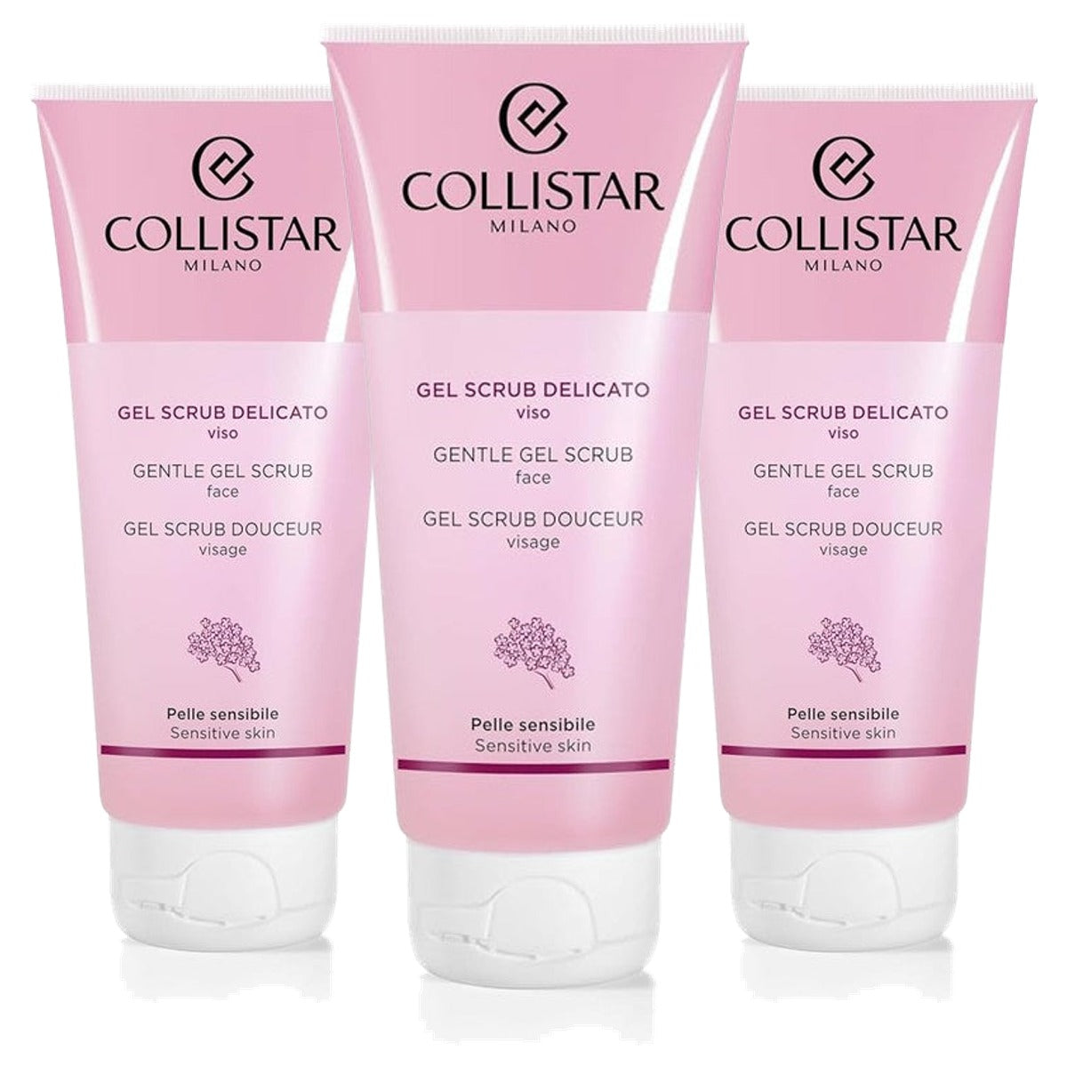 Collistar Zachte Peelinggel voor de Gevoelige Huid 100 ml - 3-pack