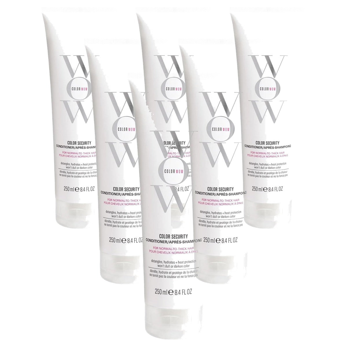Color Wow Color Security Conditioner voor Normaal tot Dik Haar 250 ml - 6-pack