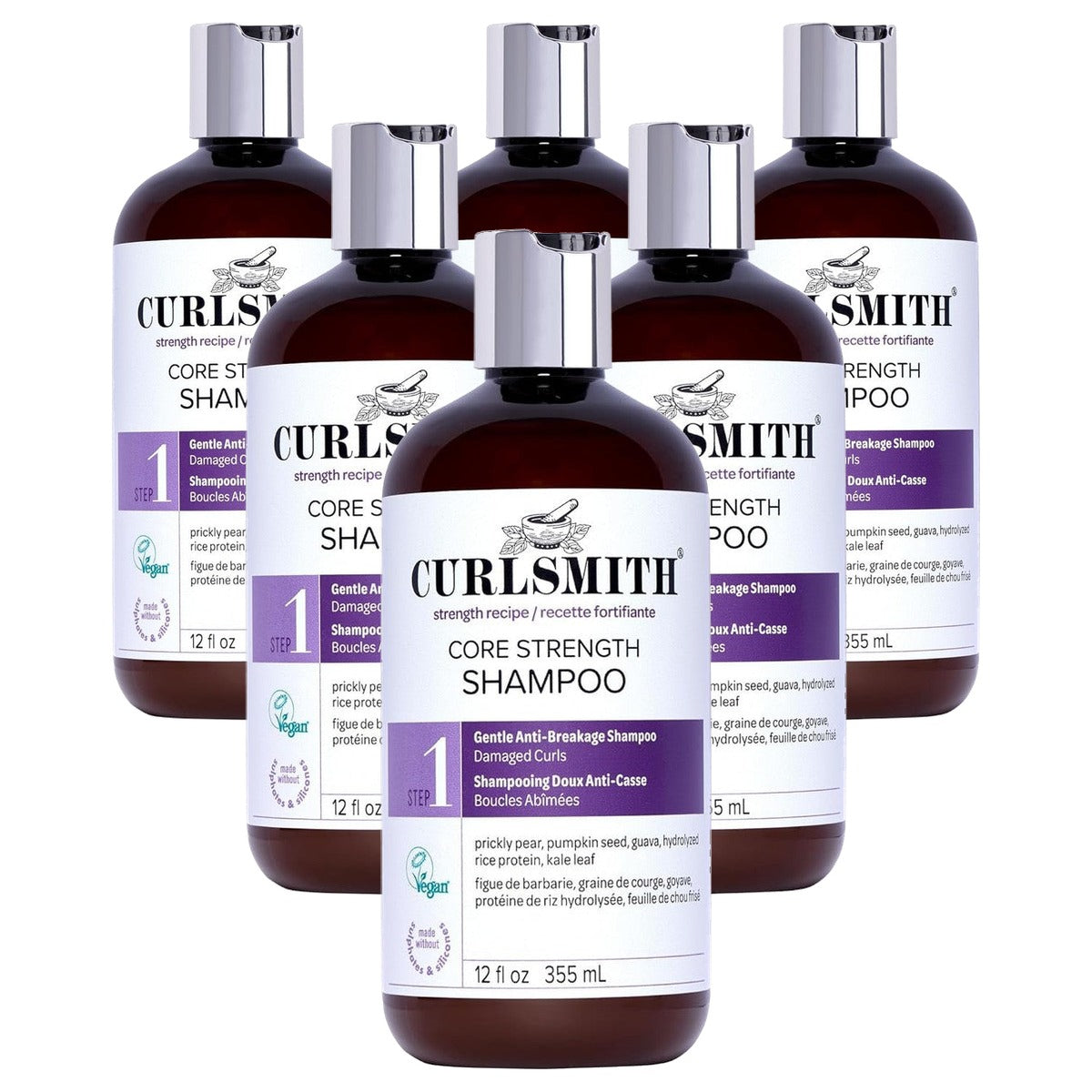 Curlsmith Core Strength Shampoo - 6-pack