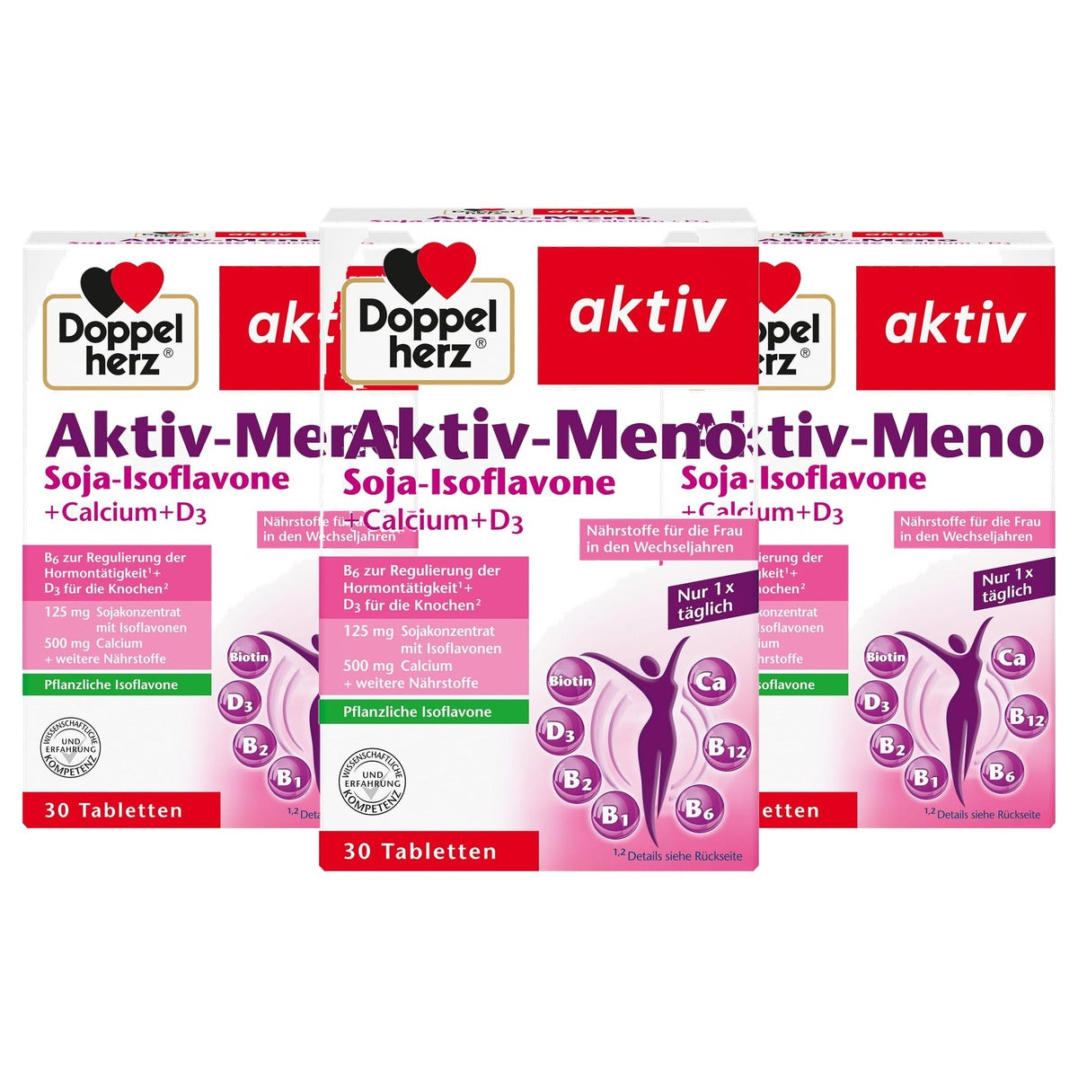 Doppelherz Actief Meno 30 Tabletten - 3-pack