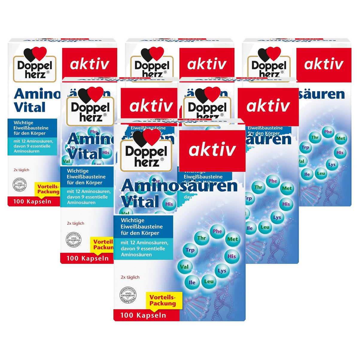 Doppelherz Aminozuren Vital 100 capsules - 6-pack