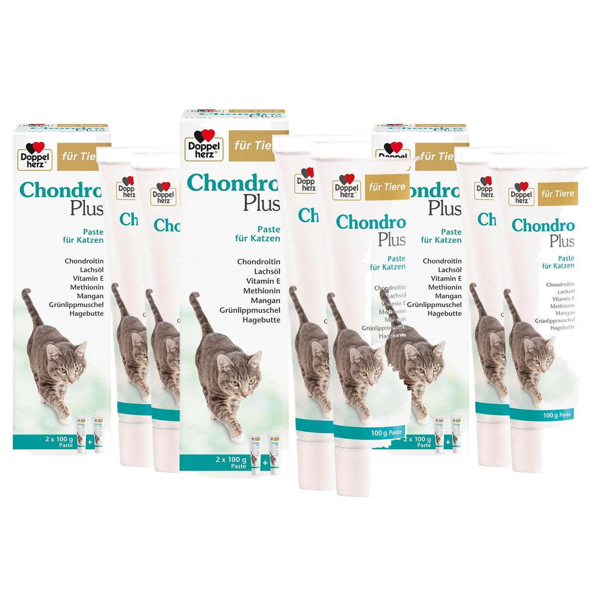 Doppelherz voor Dieren Chondro Plus voor Katten - 3-pack