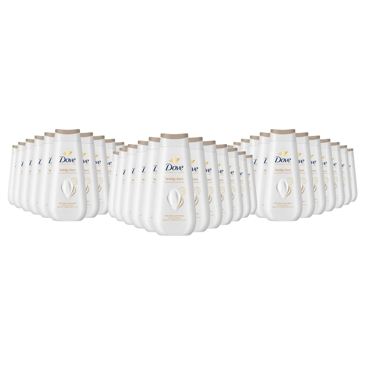 Dove Advanced Care Douchecrème Zijdezacht 3 x 225 ml - Voordeelverpakking