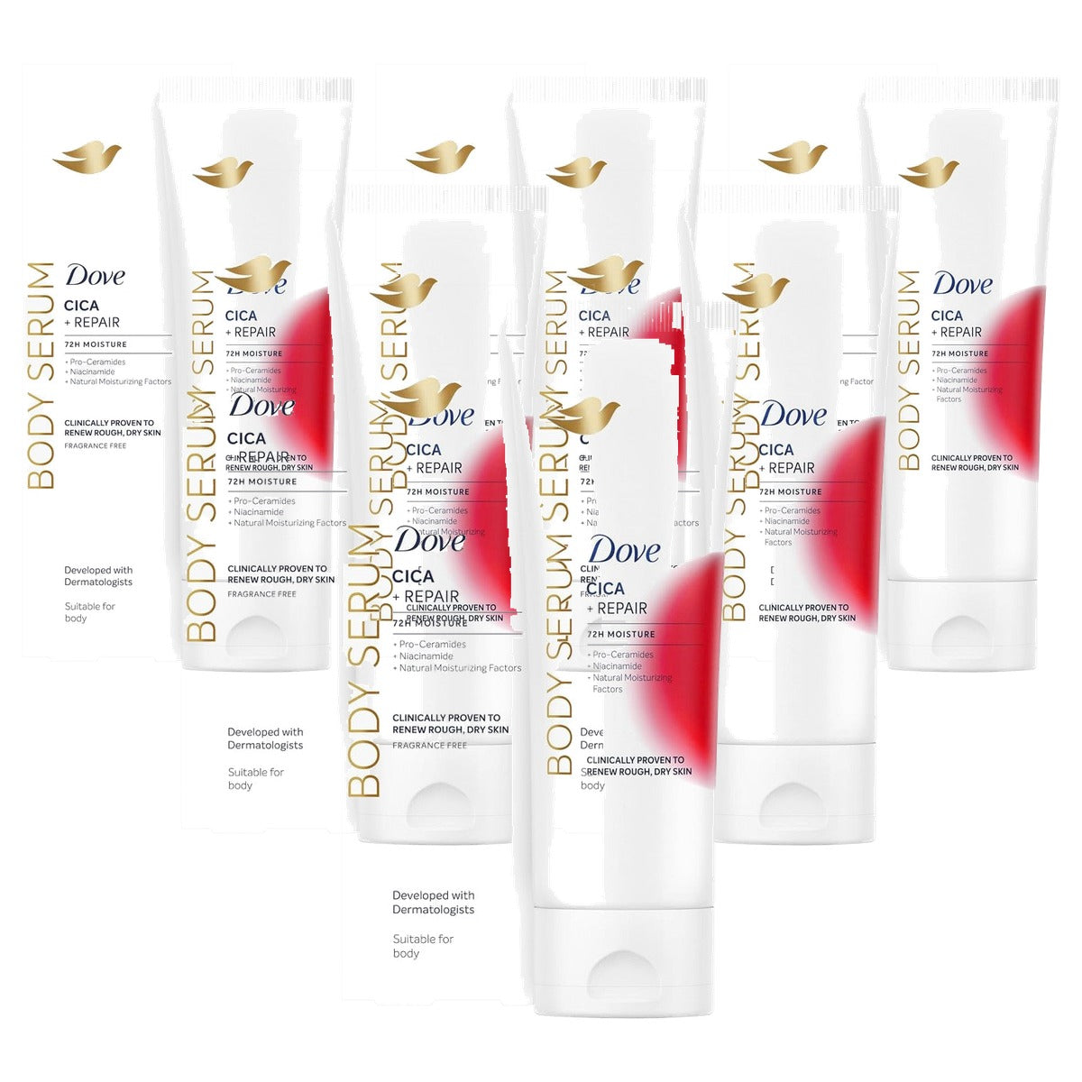 Dove Cica Repair Vochtinbrengende Lotion 6 x 200 ml - Voordeelverpakking