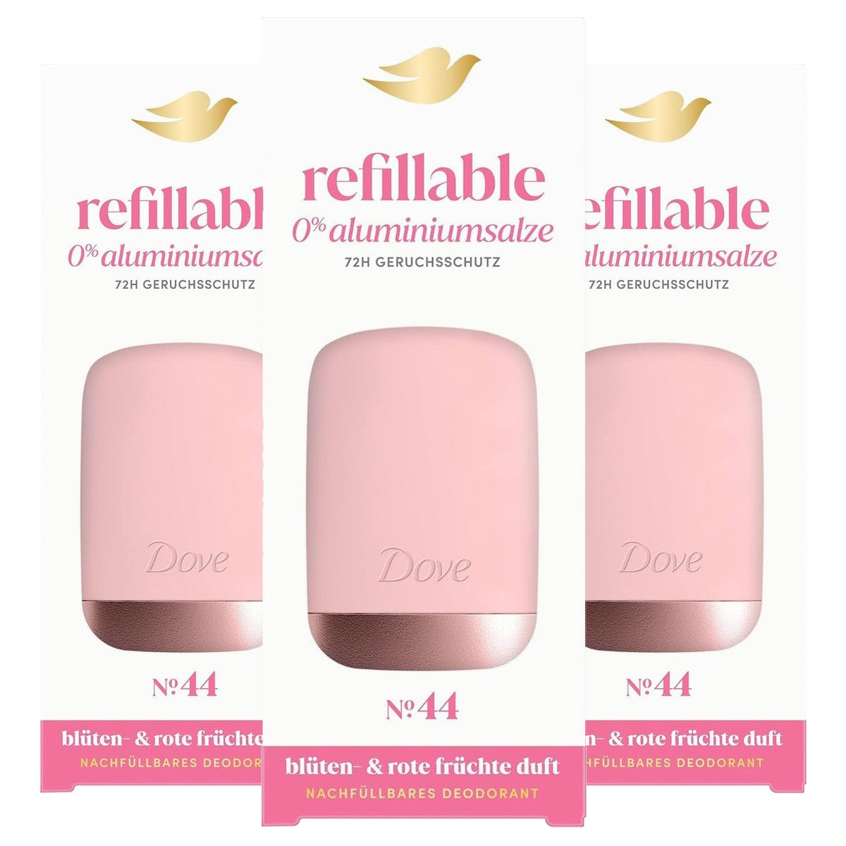 Dove Deodorant Nr. 44 Bloesem & Rode Vruchten Starterset + 3 x 35 ml - Voordeelverpakking